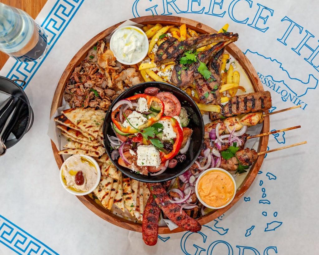 Meat and Greek Gyros Bar